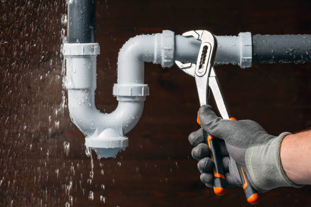Professional Leak Detection technician working in Newbury, NH